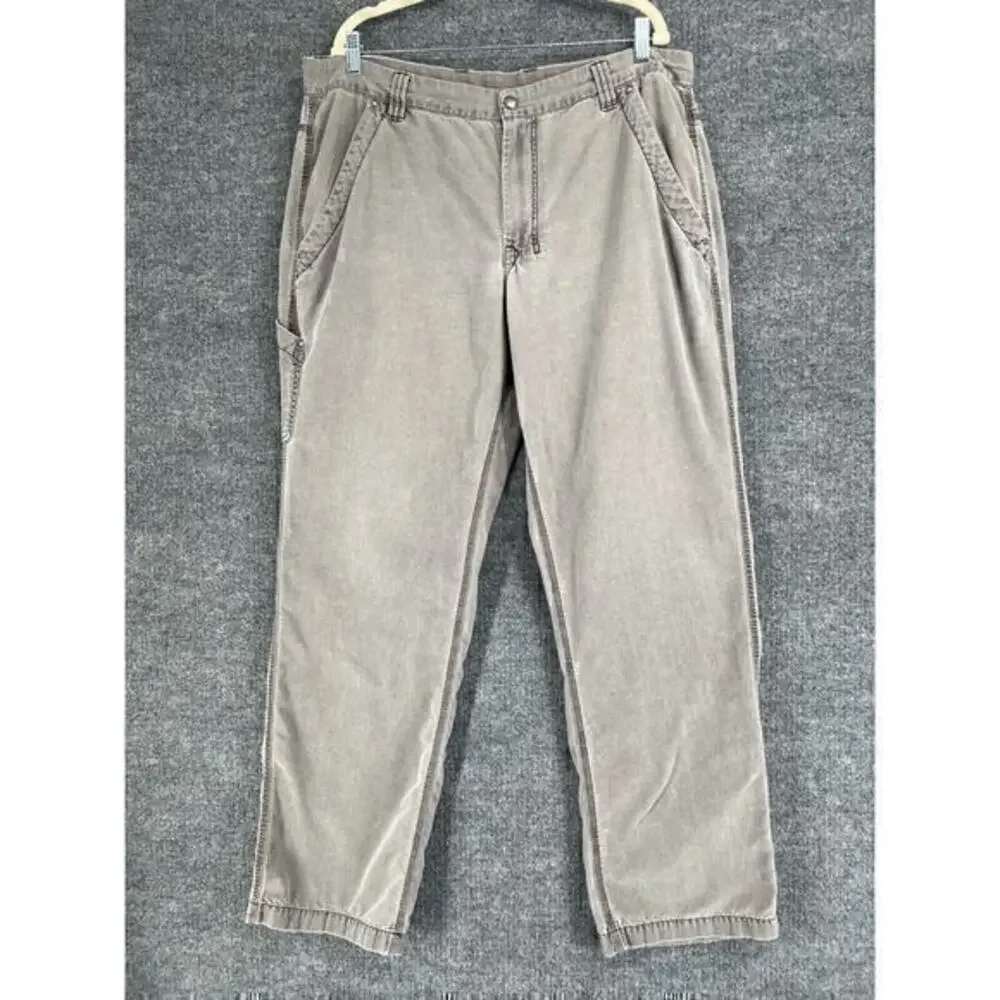 North Face Carpenter Utility Pants Mens 40x33 Gray Relaxed Outdoor Gorpcore